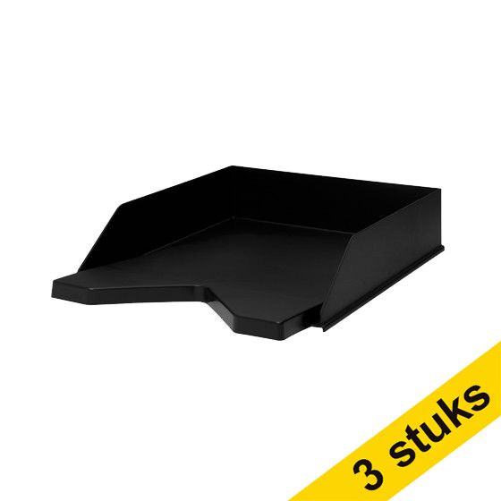 Aanbieding: 3x 123inkt brievenbak zwart (6 stuks)  390540 - 1