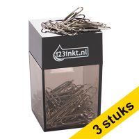 Aanbieding: 3x 123inkt paperclip dispenser  301331