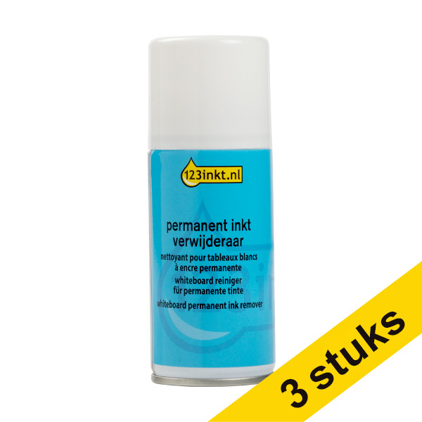 Aanbieding: 3x 123inkt permanent inkt verwijderaar (150 ml)  301978 - 1