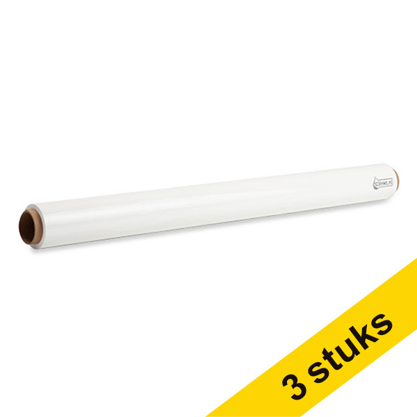 Aanbieding: 3x 123inkt whiteboardfolie 60 x 80 cm (25 vel)  301746 - 1