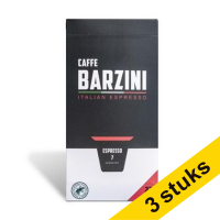 Aanbieding: 3x Barzini Espresso koffiecups (22 stuks)