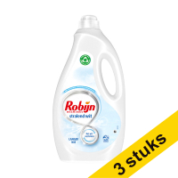 Aanbieding: 3x Robijn Stralend Wit vloeibare wasmiddel 3 liter (60 wasbeurten)