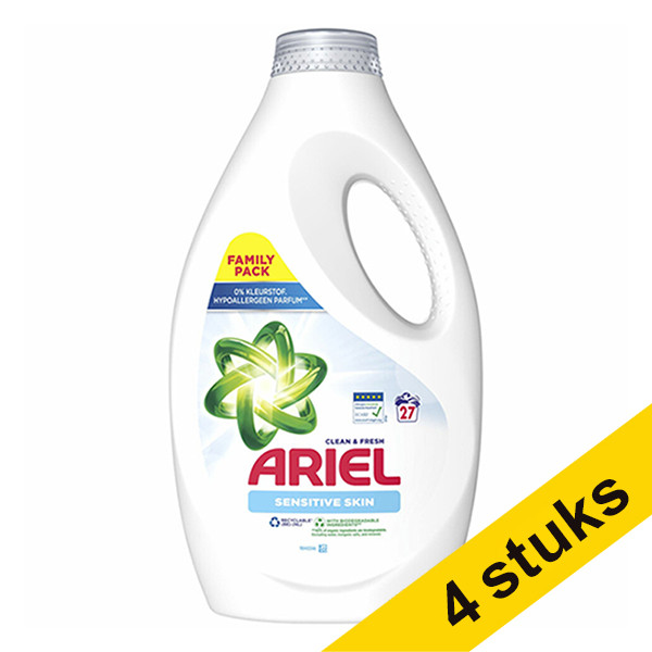 Aanbieding: 4x Ariel Sensitive wasmiddel vloeibaar 1215 ml (27 wasbeurten)  SAR05163 - 1