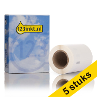 Aanbieding: 5x 123inkt LW650 1976414 duurzame verzendetiketten