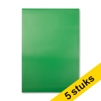 Aanbieding: 5x 123inkt magnetisch vel groen (20 x 30 cm)