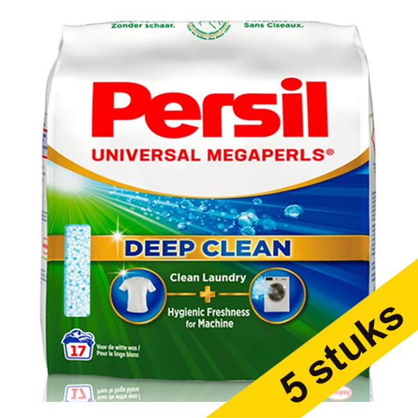 Aanbieding: 5x Persil Megaperls waspoeder 1.02 kg (17 wasbeurten)  SPE00055 - 1