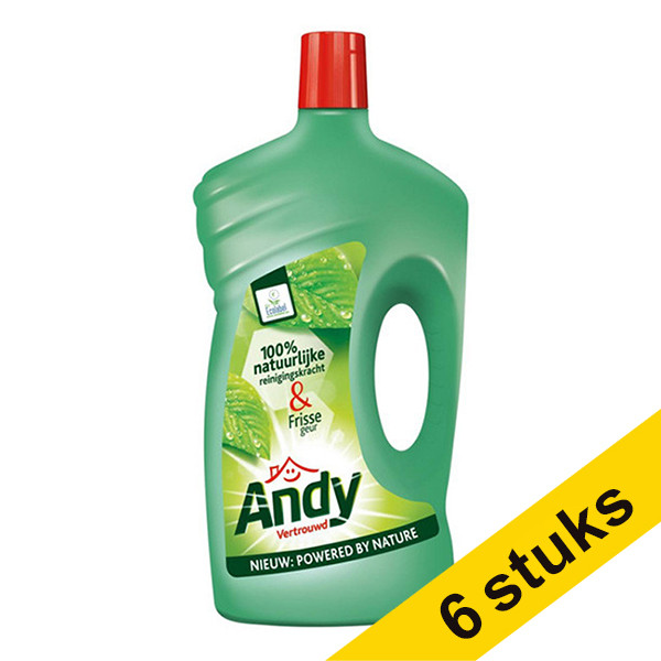 Aanbieding: 6x Andy allesreiniger vertrouwd (1 liter)  SAN00307 - 1