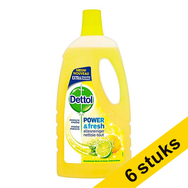 Aanbieding: 6x Dettol allesreiniger Citrus (1000 ml)  SDE01023 - 1