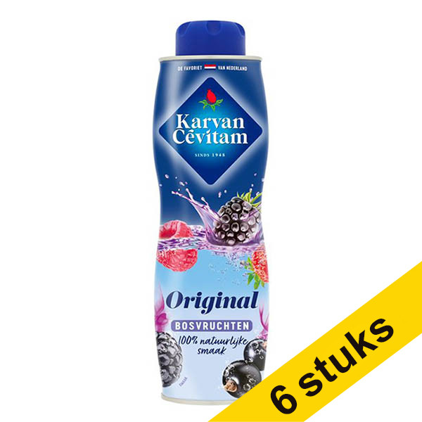 Aanbieding: 6x Karvan Cévitam siroop bosvruchten (600 ml)  423687 - 1