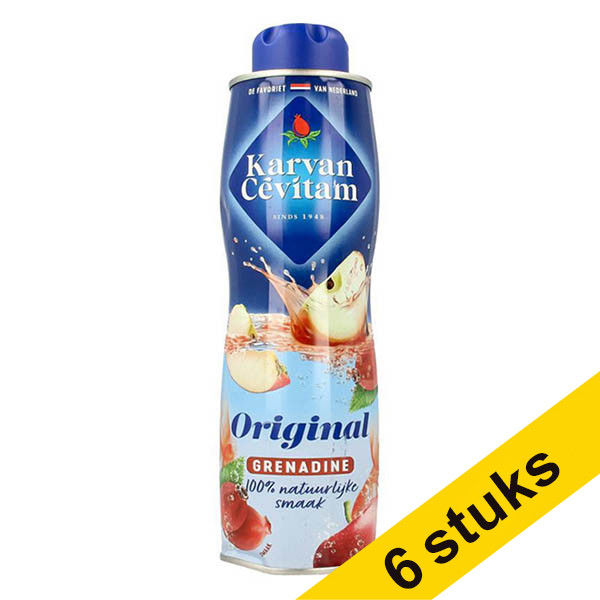 Aanbieding: 6x Karvan Cévitam siroop grenadine (600 ml)  423690 - 1