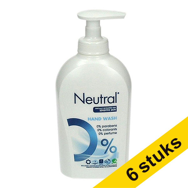 Aanbieding: 6x Neutral handzeep (250 ml)  SNE01013 - 1