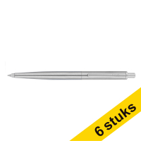 Aanbieding: 6x Zebra 901 balpen zilver