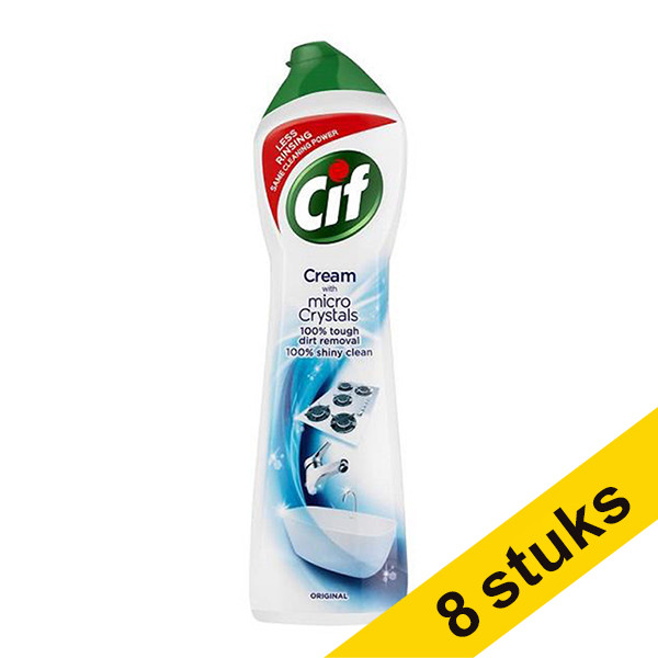 Aanbieding: 8x Cif vloeibaar schuurmiddel (500 ml)  SCI00104 - 1