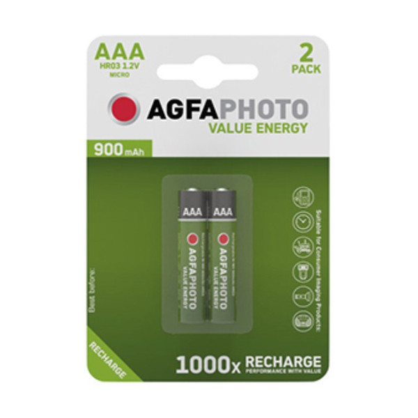 AAA en accu's 123accu Xtreme Power AAA HR03 Ni-Mh batterij (4 stuks) 123inkt.nl