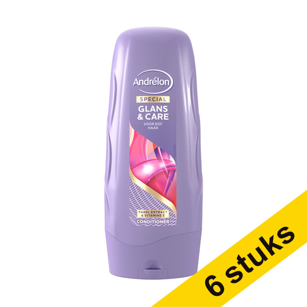 Andrélon Aanbieding: 6x Andrelon conditioner Glans & Care (300 ml)  SAN00136 - 1