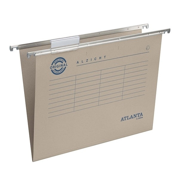 Atlanta Alzicht verticale hangmap Folio - 365 mm met V-bodem grijs (25 stuks) 2662015000 203008 - 1