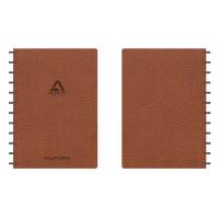 Aurora Adoc Business geruit schrift A4 bruin 72 vel (5 mm) 6055.301 330032