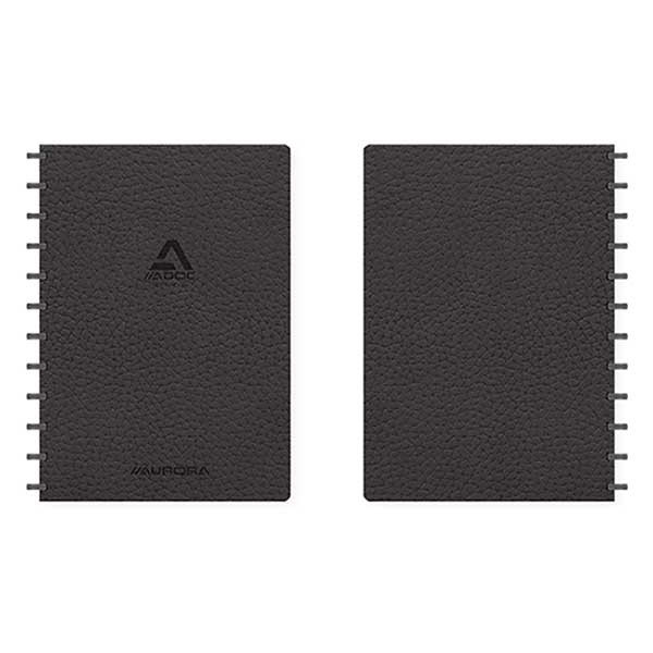 Aurora Adoc Business geruit schrift A4 zwart 72 vel (5 mm) 6055.300 330031 - 1
