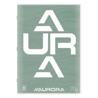 Aurora geruit schrift A4 groen 36 vel (5 mm) 36LQ5/G 330102