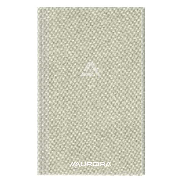 Aurora notitieboek 125 x 195 mm geruit 96 vel grijs (5 mm) 1396SQ5 330063 - 1