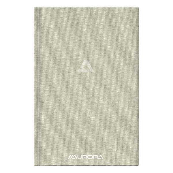 Aurora notitieboek 145 x 220 mm gelinieerd 96 vel grijs 2396ST 330064 - 1