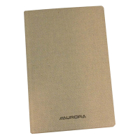 Aurora notitieboek 165 x 210 mm gelinieerd 96 vel grijs 6100S1L 330059