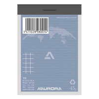 Aurora schrijfblok A7 geruit 5 mm 45 grams 100 vel 1400LQ5 330055
