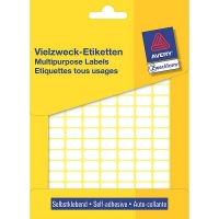 Avery Zweckform 3306 multifunctionele etiketten 13 x 8 mm wit (3712 etiketten)