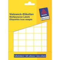 Avery Zweckform 3318 multifunctionele etiketten 22 x 18 mm wit (1200 etiketten) 3318 212160