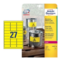 Avery Zweckform L6105-20 weerbestendige etiketten 63,5 mm x 29,6 mm (540 etiketten) L6105-20 212699