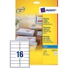 Avery adresetiketten J8162-10 | 160 stuks | 99,1 x 33,9 mm