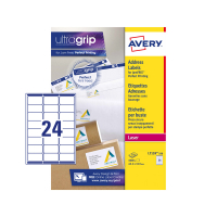 Avery adresetiketten L7159-250 | 6.000 stuks | 63,5 x 33,9 mm | Quickpeel technologie L7159-250 212266