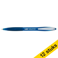 BIC Aanbieding: 12x BIC balpen Atlantis Soft blauw  240027