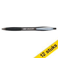 BIC Aanbieding: 12x BIC balpen Atlantis Soft zwart  240028