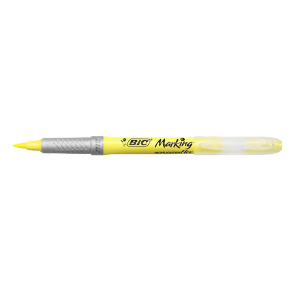 BIC markeerstift Highlighter Flex geel  942040 224715 - 1