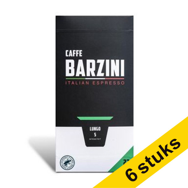 Barzini Aanbieding: 6x Barzini Lungo koffiecups (22 stuks)  404270 - 1