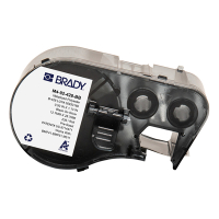 Brady M4-92-428-BB gemetalliseerde polyester labels zwart op lichtgrijs 12,70 mm x 33,02 mm (origineel) M4-92-428-BB 148270