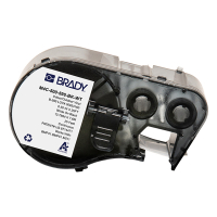 Brady M4C-500-595-BK-WT vinyl labels wit op zwart 12,70 mm x 7,62 m (origineel) M4C-500-595-BK-WT 147958