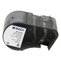 Brady M5-133-427 gelamineerde vinyl labels zwart op wit/transparant 25,4 mm x 44,45 mm x 9,53 mm (origineel) M5-133-427 148138