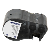 Brady M5-78-432-CL-BK polyester labels zwart op transparant 25,4 mm x 48,26 mm (origineel) M5-78-432-CL-BK 148410