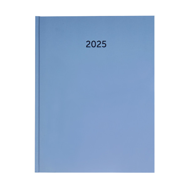 Brepols Timing Sunrise weekagenda 2025 met uurindeling blauw (ivoor papier) 6-talig 0.136.0275.99.6.0BL 261466 - 1