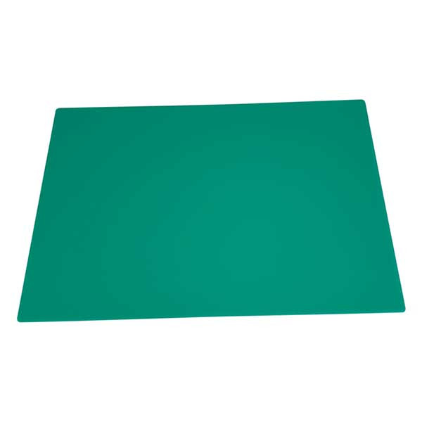 Bronyl bureauonderlegger 60 x 42 cm transparant groen 113124 402844 - 1
