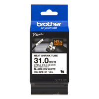 Brother HSe-261E krimpkous tape zwart op wit 31 mm (origineel) HSE261E 350634