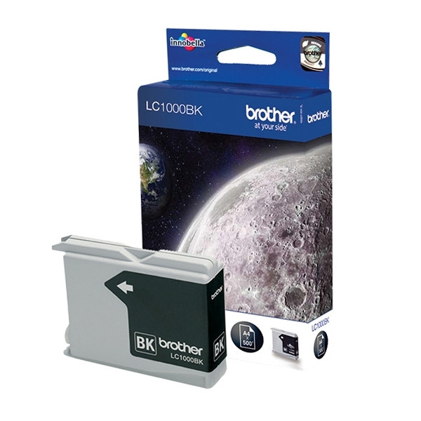 Brother LC-1000BK inktcartridge zwart (origineel) LC1000BK 028440 - 1