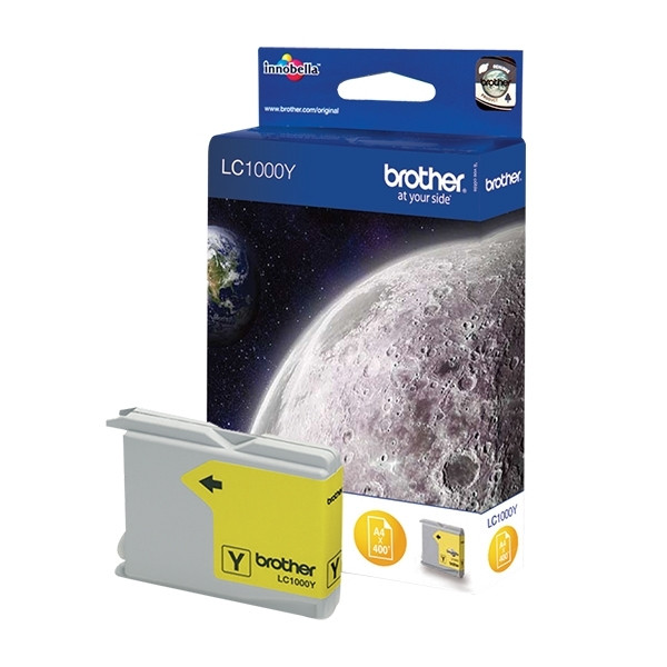 Brother LC-1000Y inktcartridge geel (origineel) LC1000Y 028470 - 1