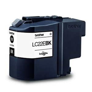 Brother LC-22EBK inktcartridge zwart (origineel) LC22EBK 902604 - 1