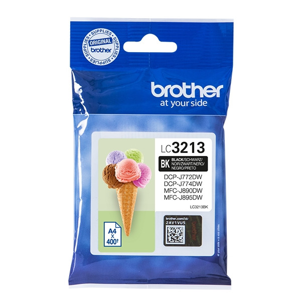 Brother LC-3213BK inktcartridge zwart hoge capaciteit (origineel) LC3213BK 902616 - 1