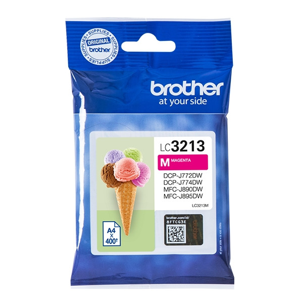 Brother LC-3213M inktcartridge magenta hoge capaciteit (origineel) LC3213M 028490 - 1