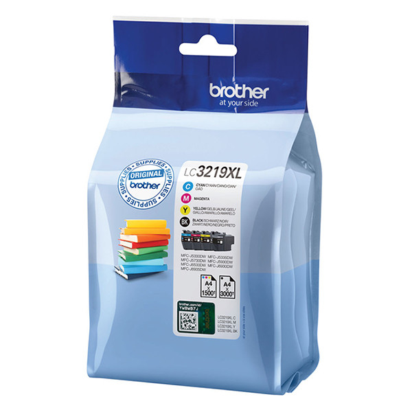 Brother LC-3219XLVAL multipack 4 inktcartridges (origineel) LC-3219XLVAL 028916 - 1