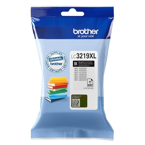 Brother LC-3219XL BK inktcartridge zwart hoge capaciteit (origineel) LC3219XLBK 900701 - 1